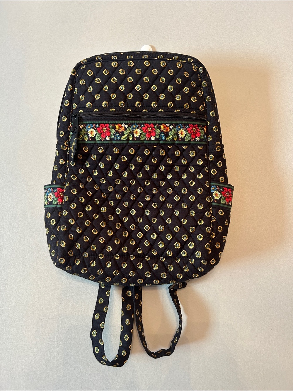 Vera Bradley Vibrant Black (Fall 2004) Small Backpack